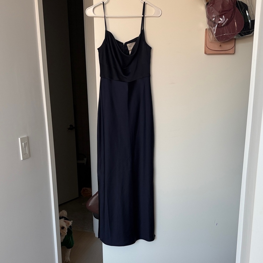 BHLDN Midnight Blue Maxi Dress